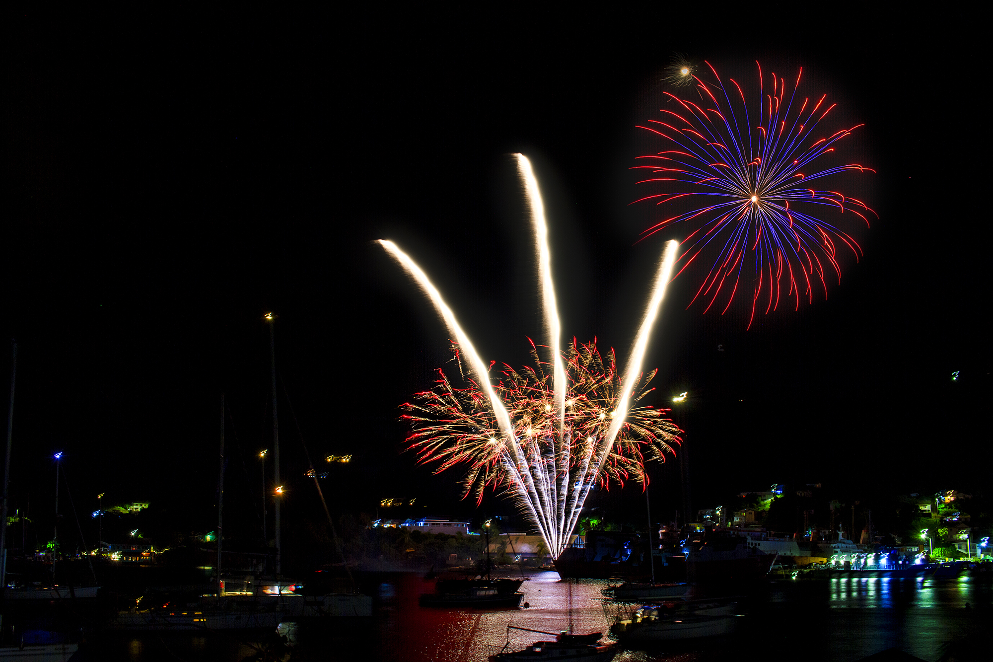 Bequia Fireworks 2025 Admiralty Bay